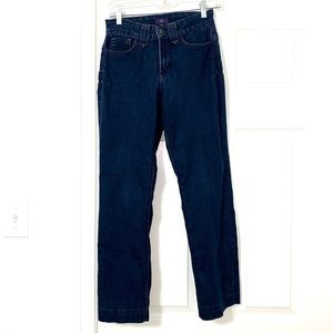 *NYDJ* Straight Dark Blue Jeans